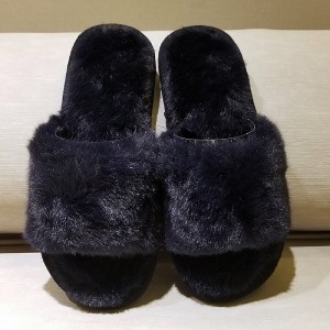 Tassel Sweater Slippers