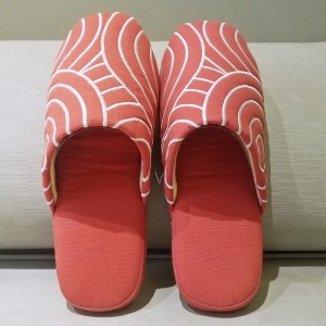 Japan Embordiery Mule Slippers